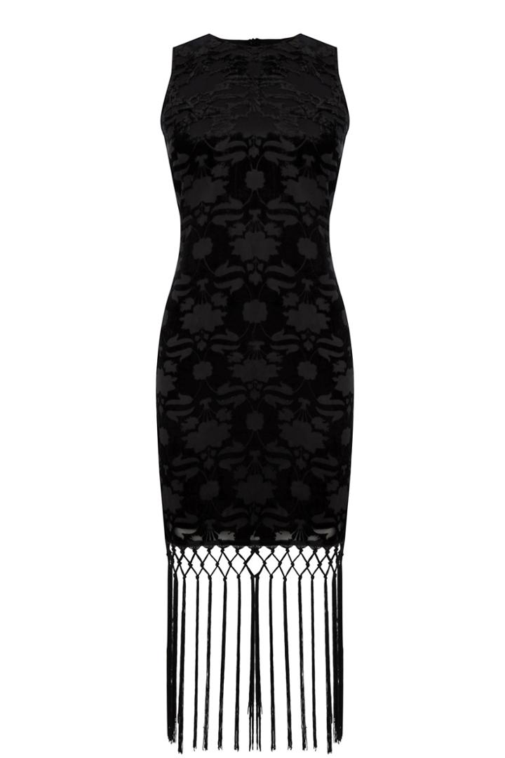 Oasis Devore Fringed Shift