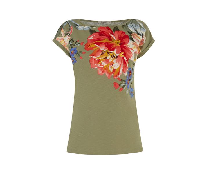 Oasis Gigi Floral Slub Tee