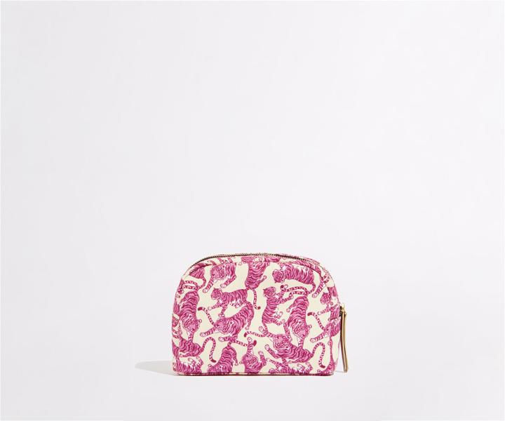 Oasis Tiger Print Make Up Bag