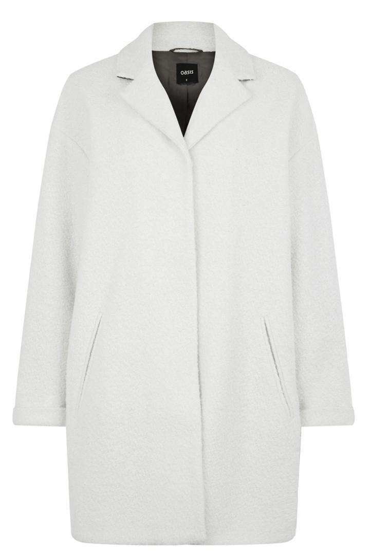 Oasis Lucy Contrast Collar Duster