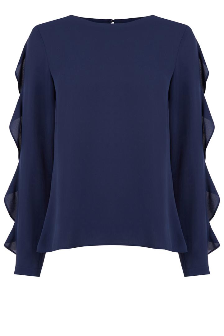 Oasis Frill Sleeve Blouse