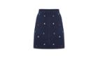 Oasis Star Embroidered Mini Skirt