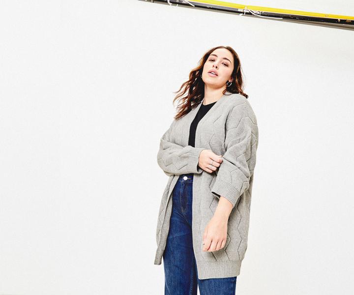 Oasis Curve Zoe Zig Zag Cardi