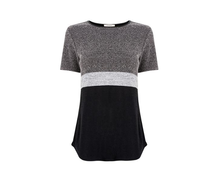 Oasis Tweed Patched Tee