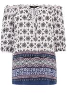 Oasis Paisley Gypsy Top