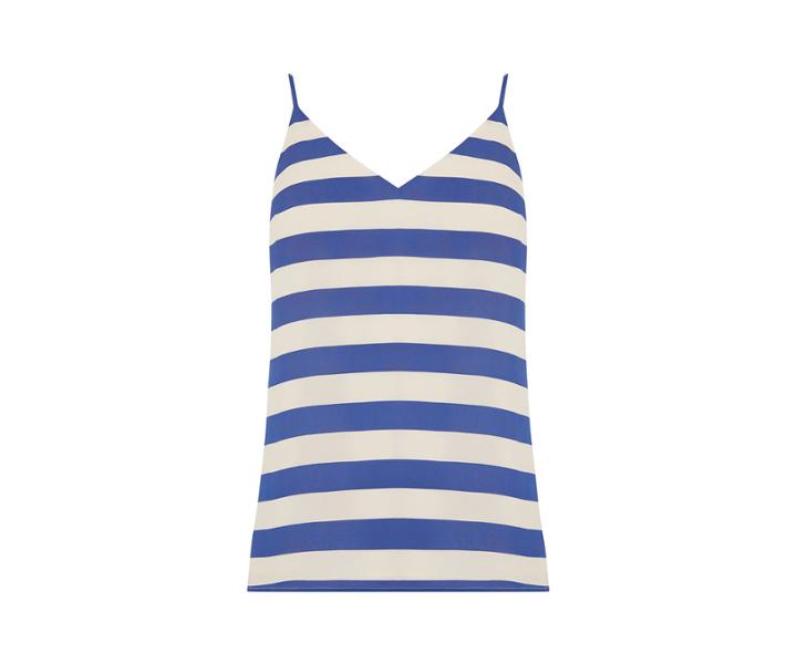 Oasis Stripe V Neck Cami