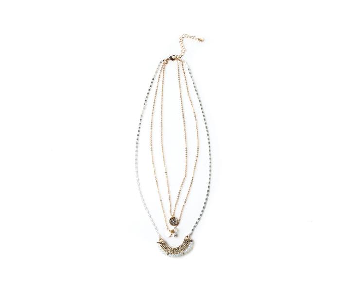 Oasis Layered Chain Necklace