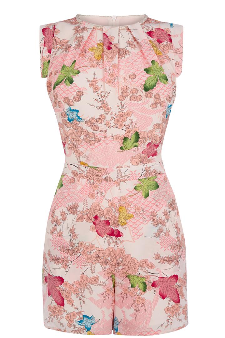 Oasis Falling Leaf Playsuit