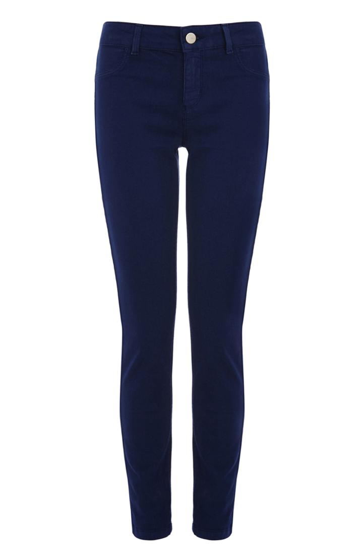Oasis Jade Stretch Skinny Coloured Crop Jeans