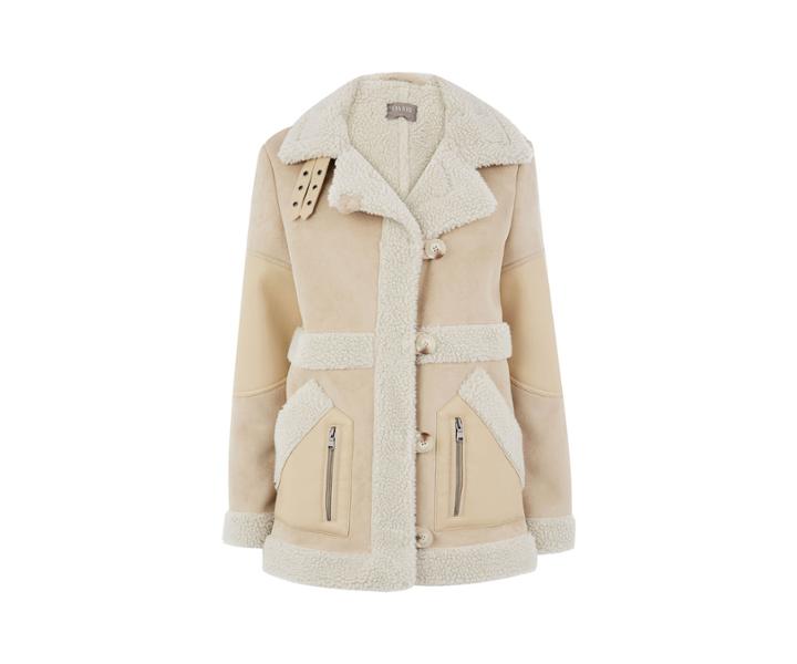 Oasis Faux Shearling Coat