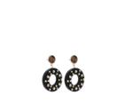 Oasis Studded Hoop Earrings