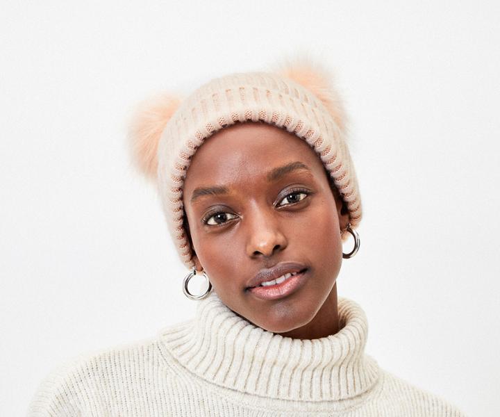 Oasis Double Pom Beanie
