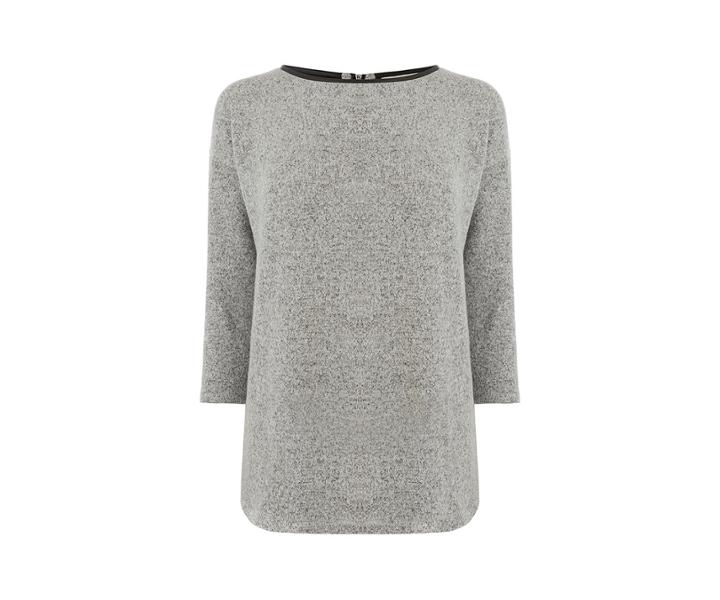 Oasis Zip Back Cosy Jumper