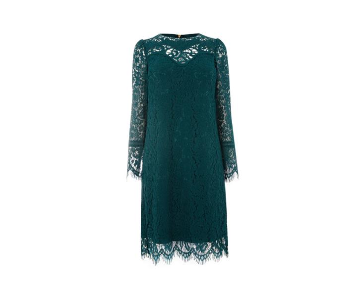 Oasis Long Trimmed Lace Shift