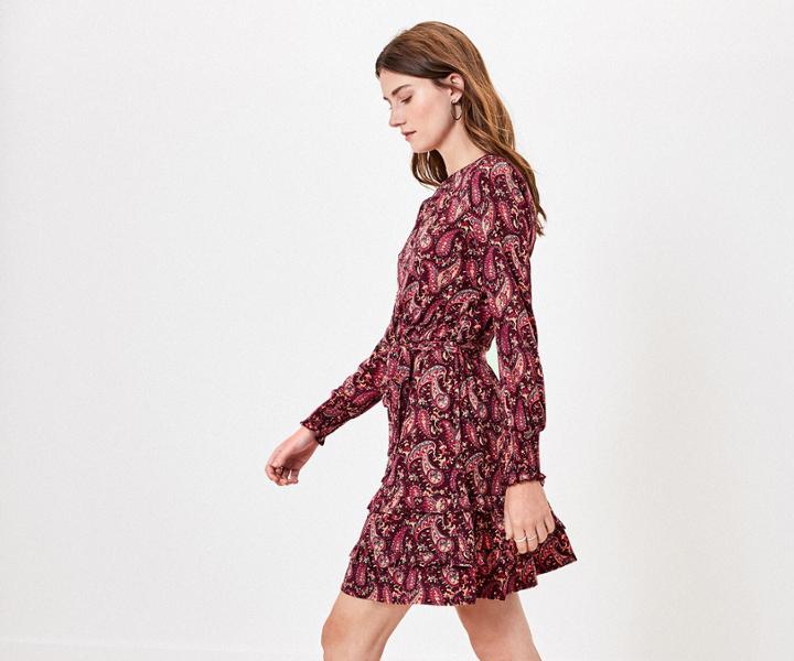 Oasis Paisley Skater Dress