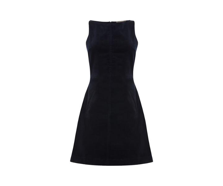 Oasis Slash Neck Cord Dress