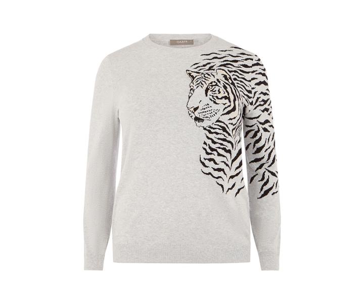 Oasis Curve Tabby Jumper