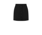 Oasis Curve Button Skirt