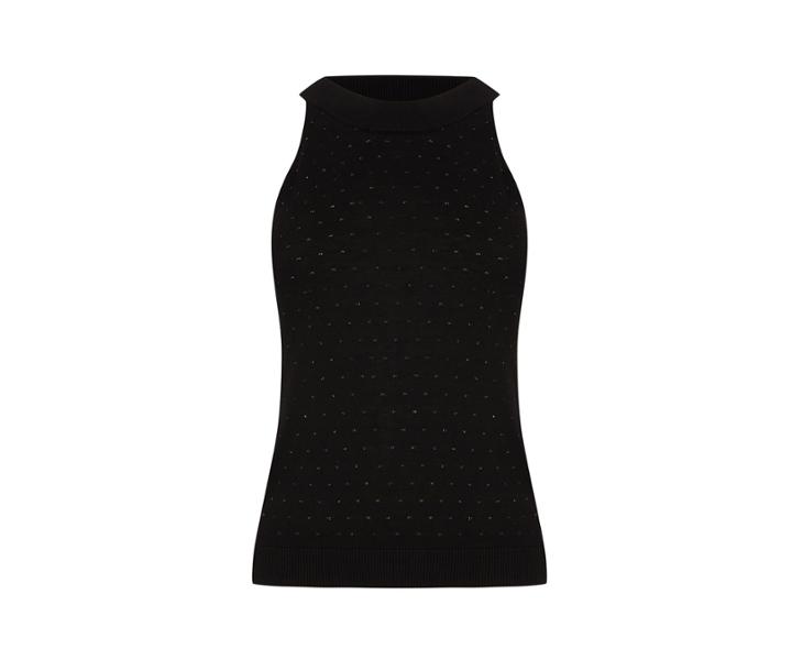 Oasis Lurex Jacquard Halter Top