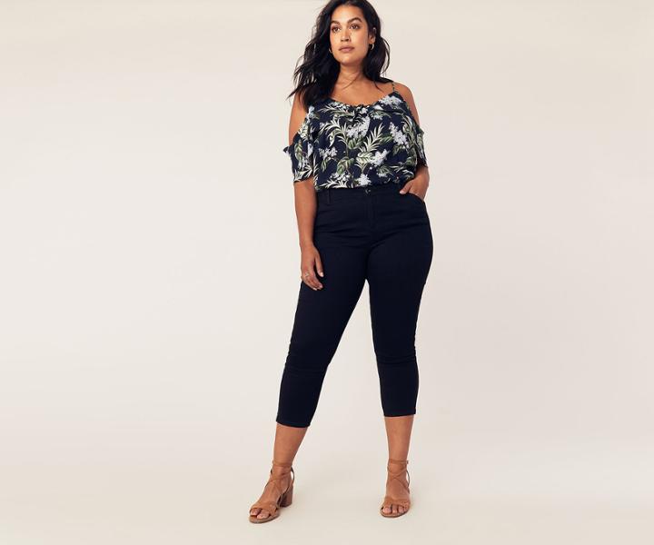 Oasis Curve Capri Trousers