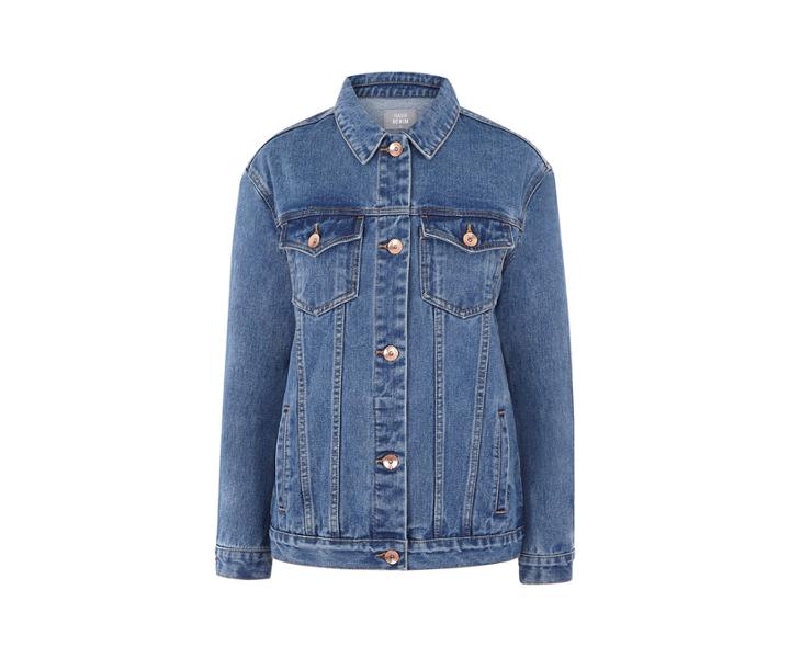 Oasis Embroidered Denim Jacket