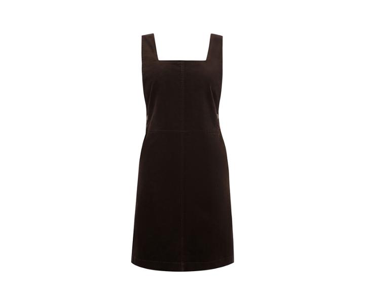 Oasis Moleskin Button Pinafore