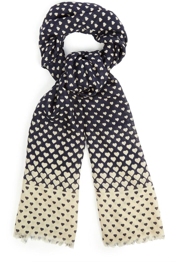 Oasis Graduated Heart Scarf