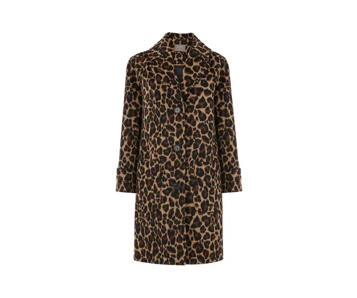 Oasis Leopard Print Coat