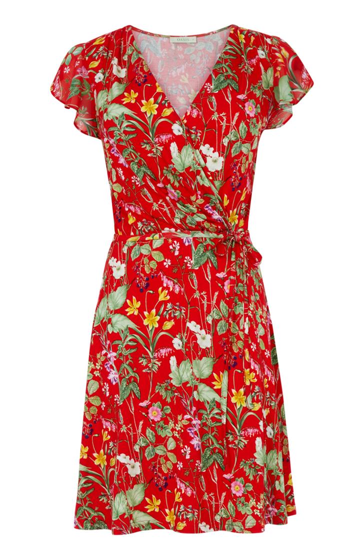 Oasis Small Paradise Ruffle Dress