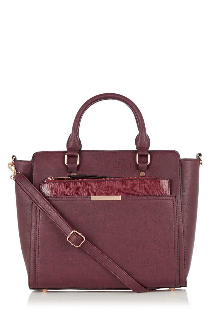 Oasis Scarlett Work Bag With Clutch