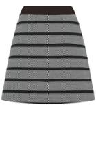 Oasis Stripe Poppy Skirt Petite