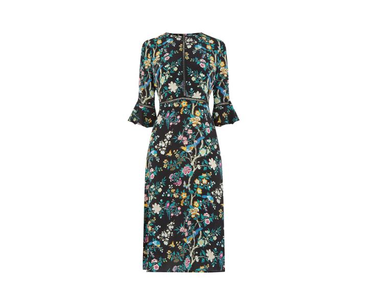 Oasis V & A Silk Dress