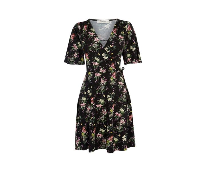 Oasis Kelsey Angel Sleeve Dress