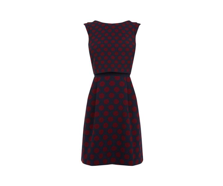 Oasis Petite Spotted Dress