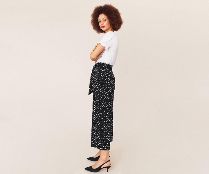 Oasis Lois Wide Leg Trousers