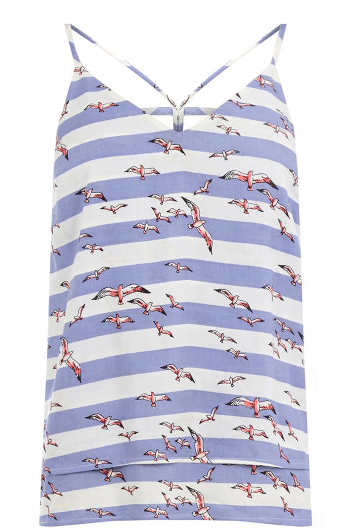 Oasis Stripe Bird Cami