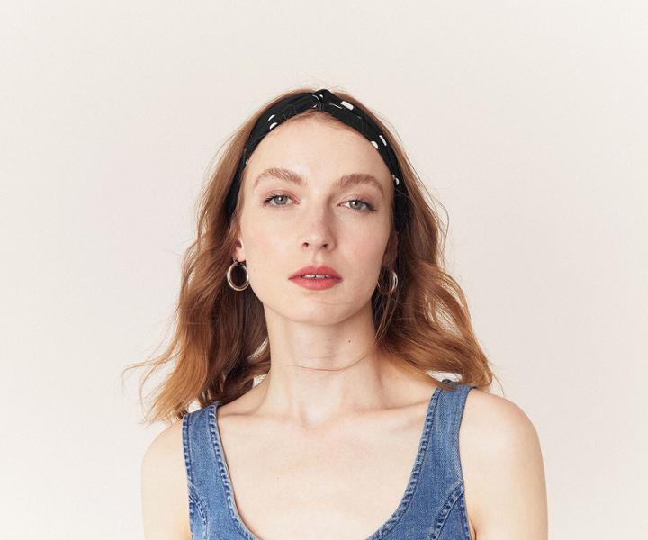 Oasis Spot Hair Scarf