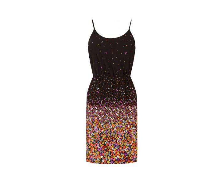 Oasis Ditsy Butterfly Print Dress