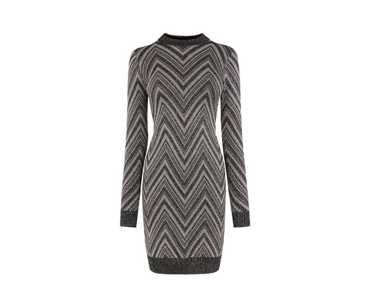 Oasis Zoe Zig Zag Jumper Dress