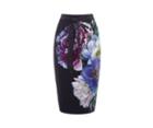 Oasis Wild Floral Pencil Skirt