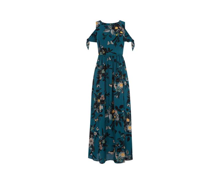 Oasis Shipwrecked Print Maxi Dress