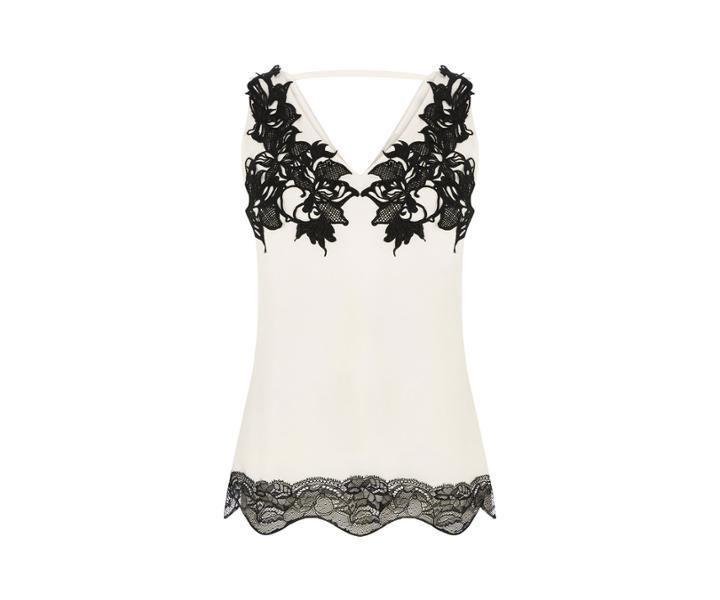 Oasis Lace Detail Top