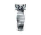 Oasis Bardot Stripe Dress