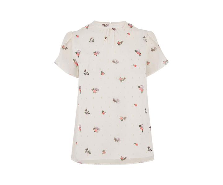 Oasis Sparkle Petal Sleeve Tee