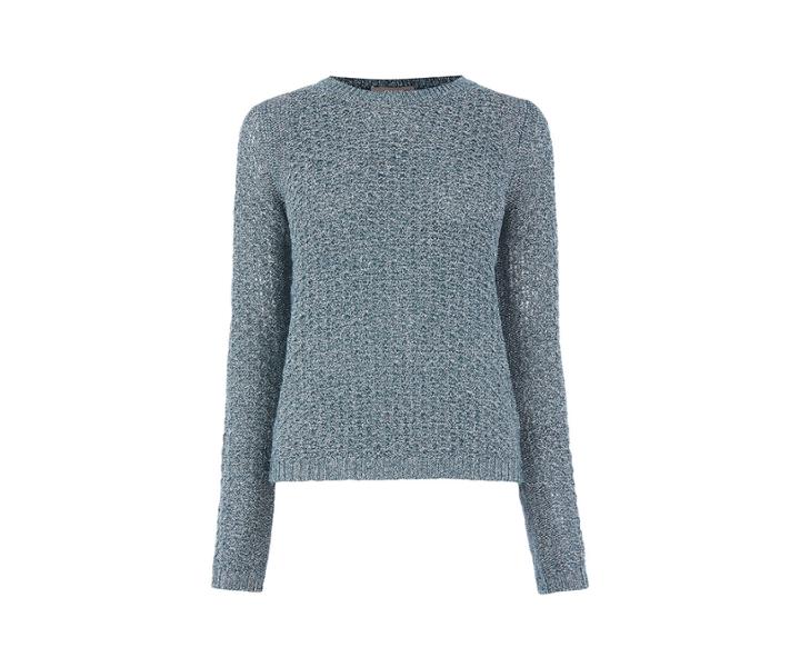 Oasis Lurex Textured Jumper