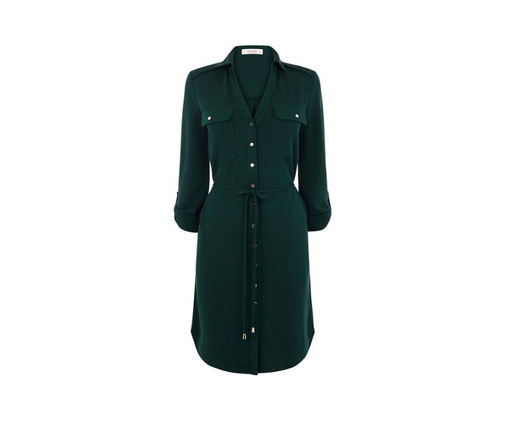 Oasis Luxe Shirt Dress