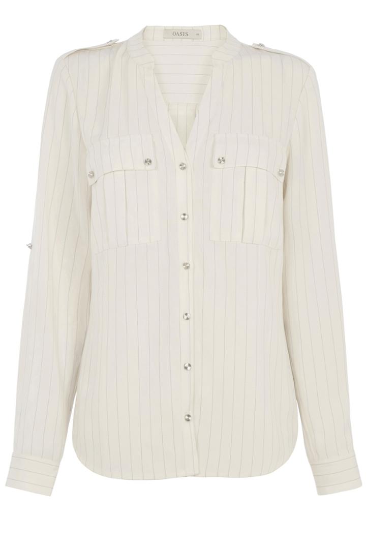 Oasis Pinstripe Shirt