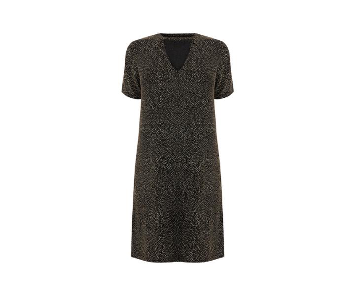 Oasis Glitter Choker Dress