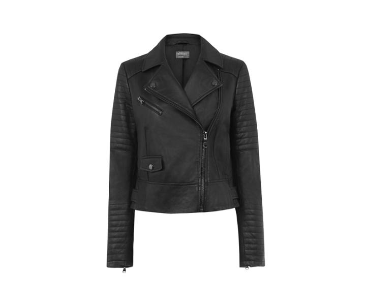 Oasis Leather Biker Jacket