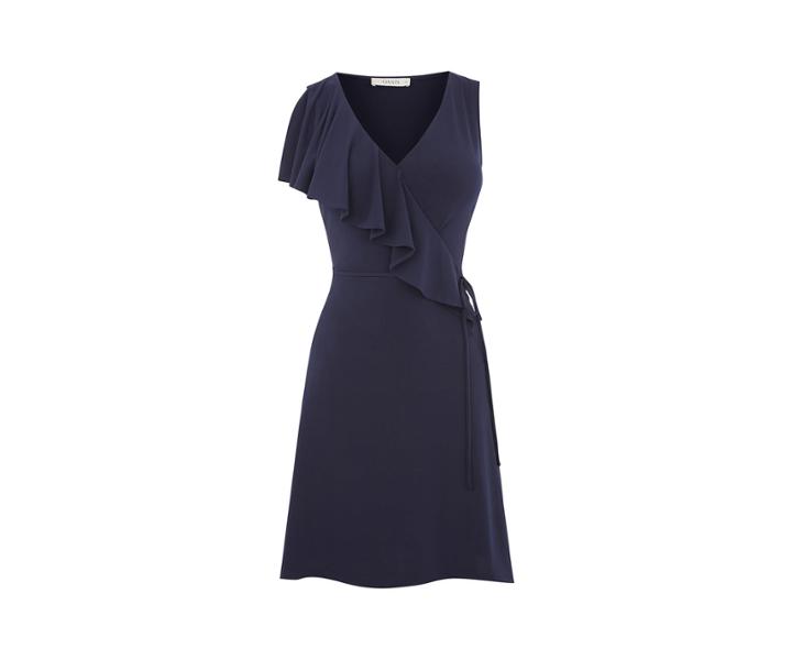 Oasis Cap Sleeve Wrap Dress